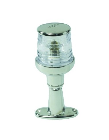 Luce di testa albero 360°acciaio inox con basetta di rialzo - Illuminazione - 1113202