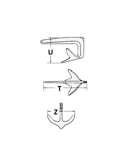 trefoil anchor