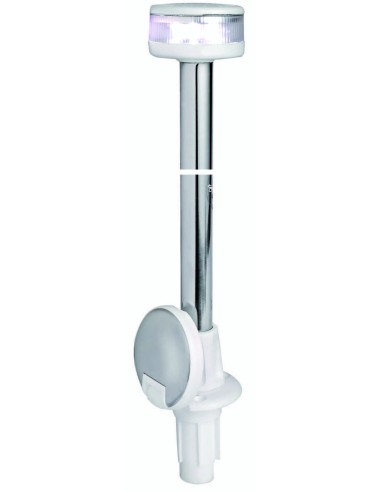 Asta con fanale EVOLED  L.100 cm acciaio inox - Illuminazione - 1103940