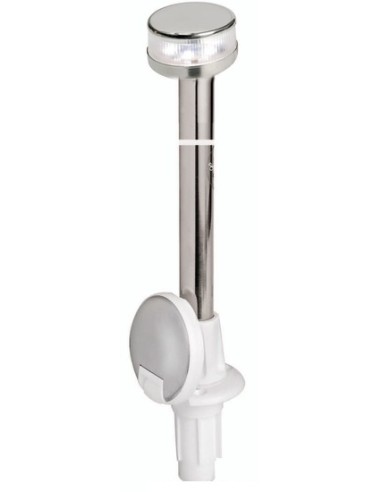 Asta con fanale EVOLED  L.100 cm acciaio inox - Illuminazione - 1103940