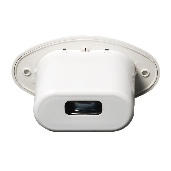 Tromba con incasso rettangolare 12V a scomparsa - Avvisatori acustici per barca - tromba in ABS bianco da incasso  2