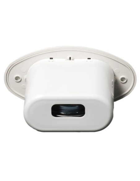 Tromba con incasso rettangolare 12V a scomparsa - Avvisatori acustici per barca - tromba in ABS bianco da incasso 