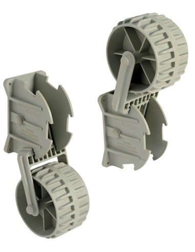 Integral launching wheels for tenders - Boat trailer and wheels - 4736809