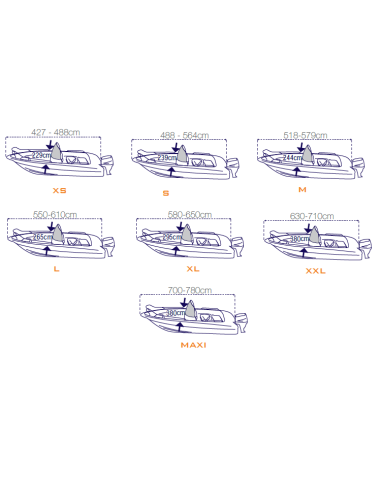 Boats cover «Covy Line» - DECK EQUIPMENTS - 2218488