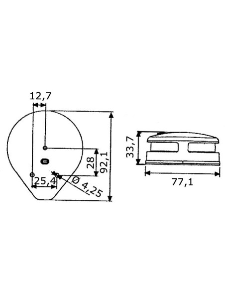 Evoled LED navigation light - Lighting - 1104121