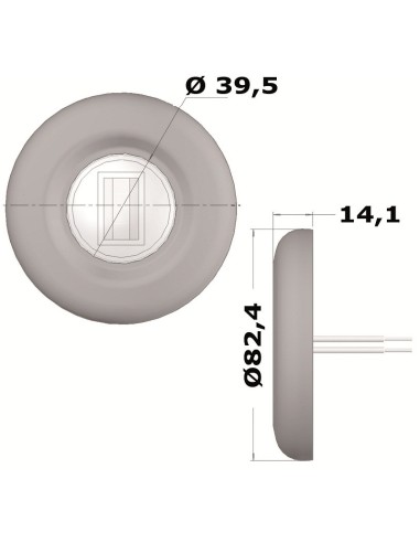 Fanale a LED poppa completamente in acciaio inox - Illuminazione - 1105202