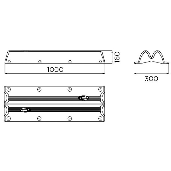 Wharf protection made of solid injection moulded soft EVA - Anchorage and Docking - 3351907 2