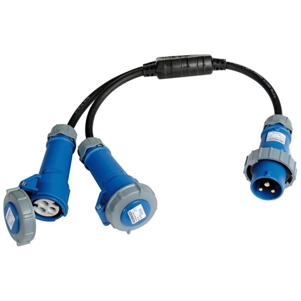 Twin socket-plug - Electricity - 1433716