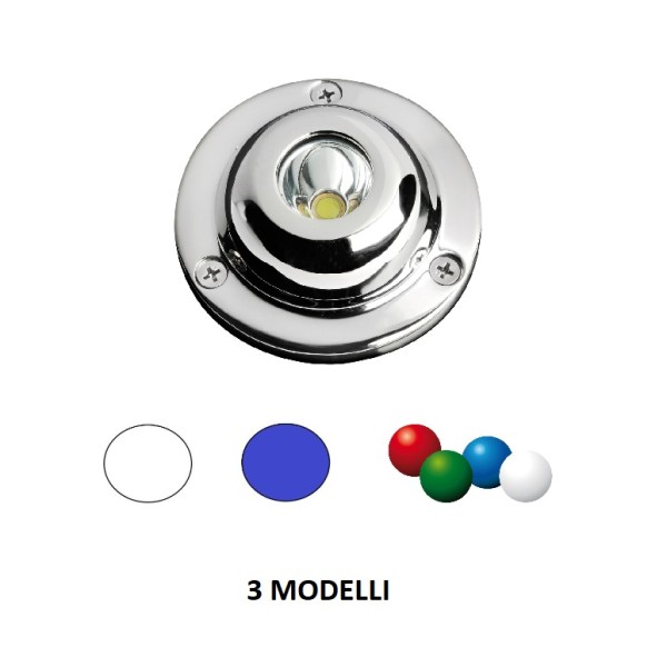 Luce subacquea LED per plancette / specchio di poppa / carena - Illuminazione - 1327200