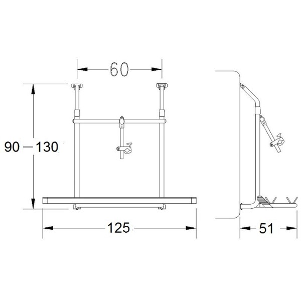 Portabici mod. «Trotter lift» - ACCESSORI PER ESTERNI - 0600620 2