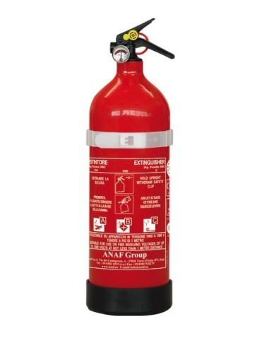 MED type-tested powder extinguishers with pressure gauge - SAFETY - 3145002