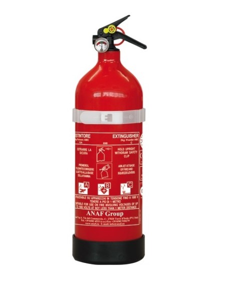 MED type-tested powder extinguishers with pressure gauge - SAFETY - 3145002