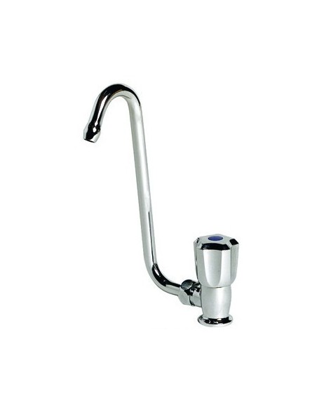 Rubinetto con becco snodato in ottone cromato - Rubinetti - 1794000
