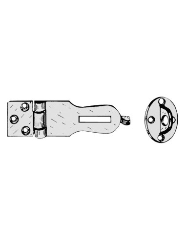 Fold down hinges - Ironware - 3898001