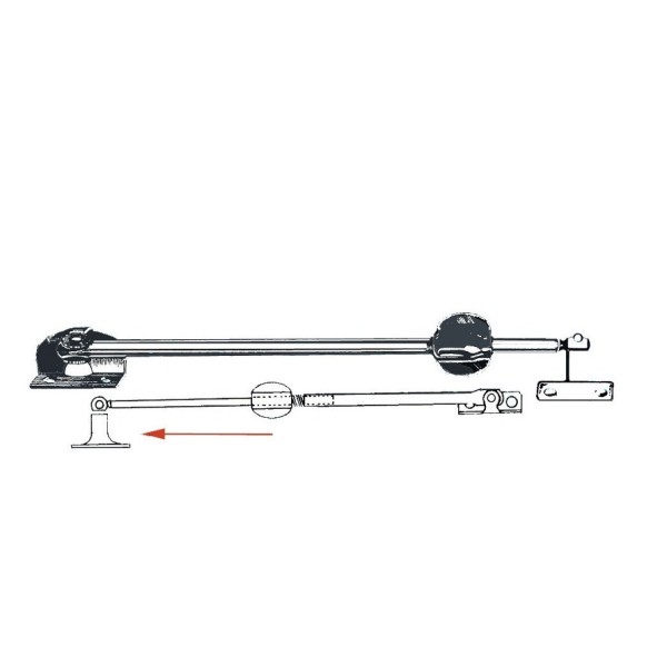 Hatch stay - Ironware - 3828100