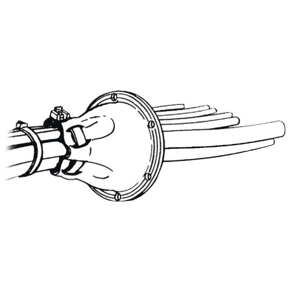 Cuffia conica passacavi in PVC - Motonautica e Acc. Motore - 0340700 2