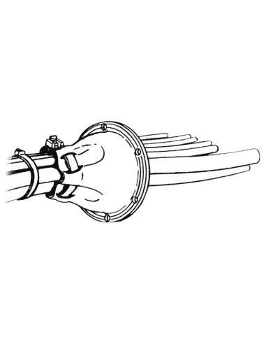 Cuffia conica passacavi in PVC - Motonautica e Acc. Motore - 0340700