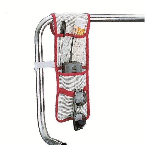 Double storage pocket for the application to the stanchion - COMFORT ON BOARD - D1008020