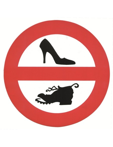 Divieto autoadesivo NO WALKING - COMFORT &amp; ARREDO - 0700010
