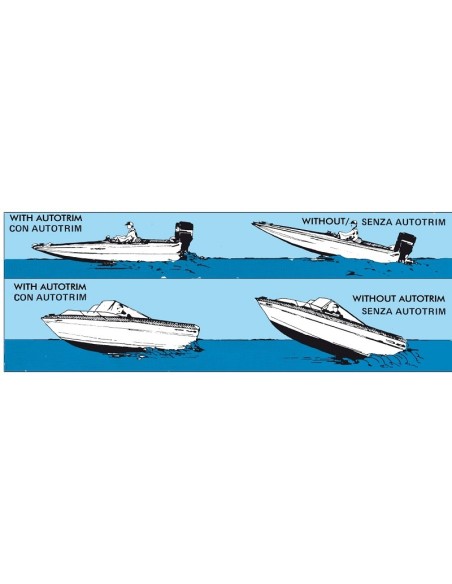 Flap ipersostentatore Auto Trim - Motonautica e Acc. Motore - 5164000