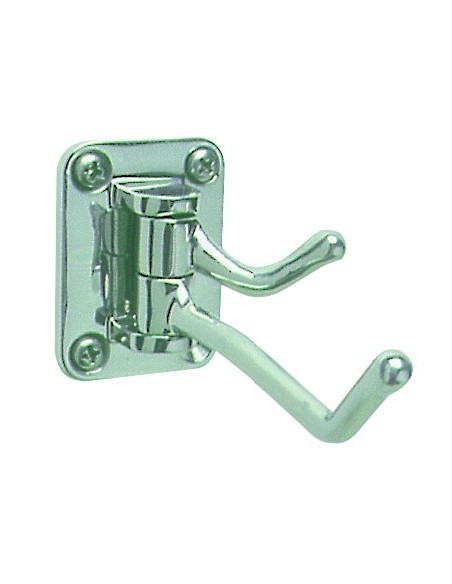 Appendiabito 2 ganci in acciaio inox - COMFORT &amp; ARREDO - 3831300