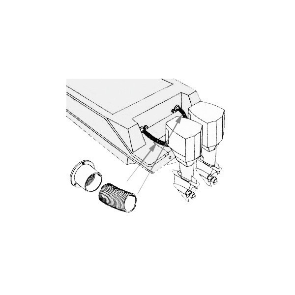Flexible pipe to connect central unit to remote valves - Engine Accessories - 1610438 2
