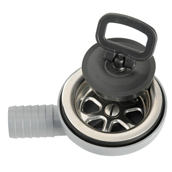 Fitted with 90° side drain outlet - Fittings camper - 5018696