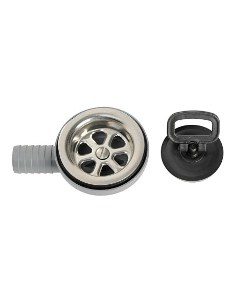 Piletta con scarico laterale a 90° - IMPIANTI CAMPER - 5018696