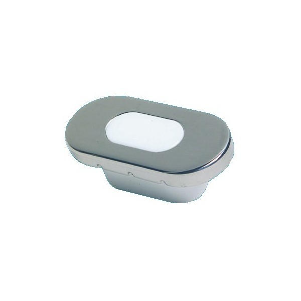 Luce di cortesia con frontalino in acciaio inox - Illuminazione - 1317801