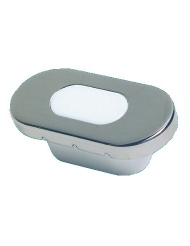 Luce di cortesia con frontalino in acciaio inox - Illuminazione - 1317801