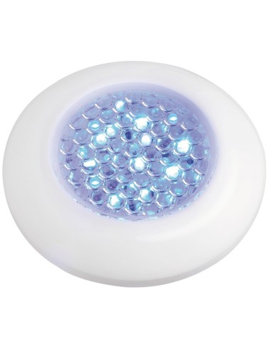 Luce di cortesia LED stagna in ABS bianco - Illuminazione - 1317901