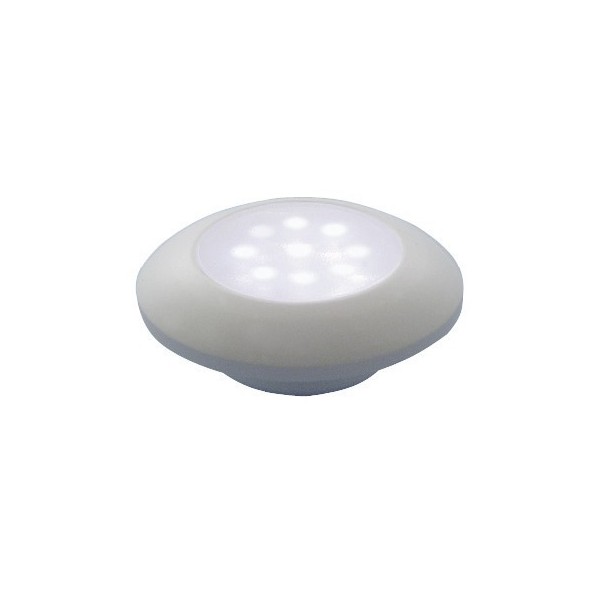 Luce di cortesia LED stagna in ABS bianco - Illuminazione - 1317901 2