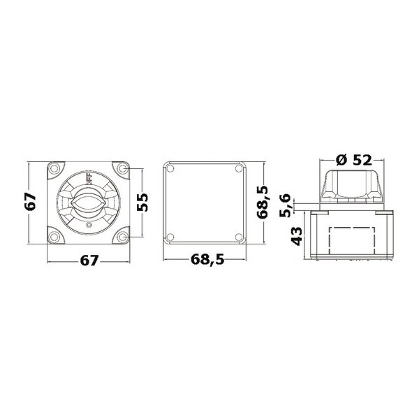 Interruttore  staccabatteria - Elettricità - 1492301 2