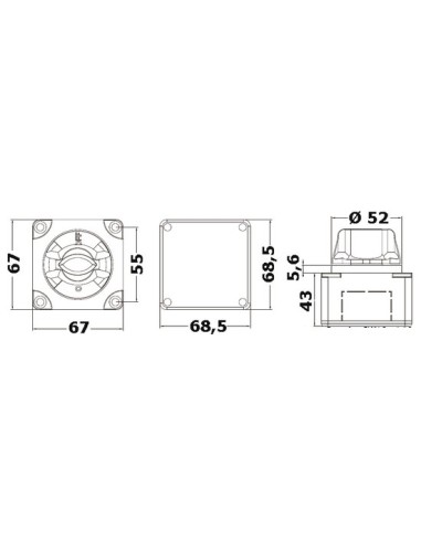 Interruttore  staccabatteria - Elettricità - 1492301
