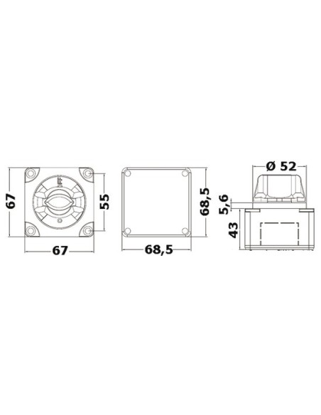 Interruttore  staccabatteria - Elettricità - 1492301