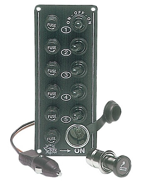 ELECTRIC PANEL 5+ lighter plug - Electricity - 1470300
