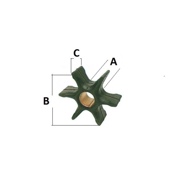 Girante per motori  SUZUKY - Motonautica e Acc. Motore - 5233600 2