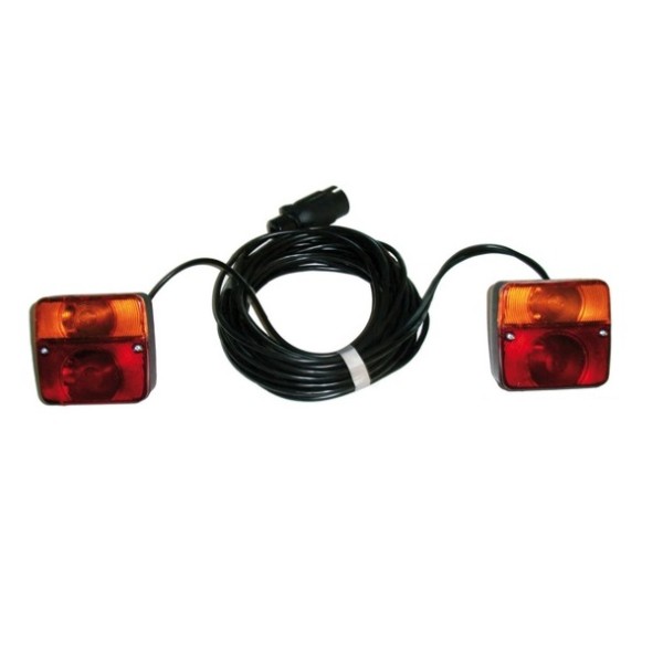 Kit luci posteriori per carrelli - Fanali, cavi, prese e spine - 0202310
