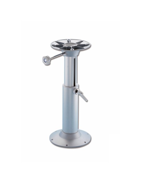 Base and column telescopic  +  rotating seat support
