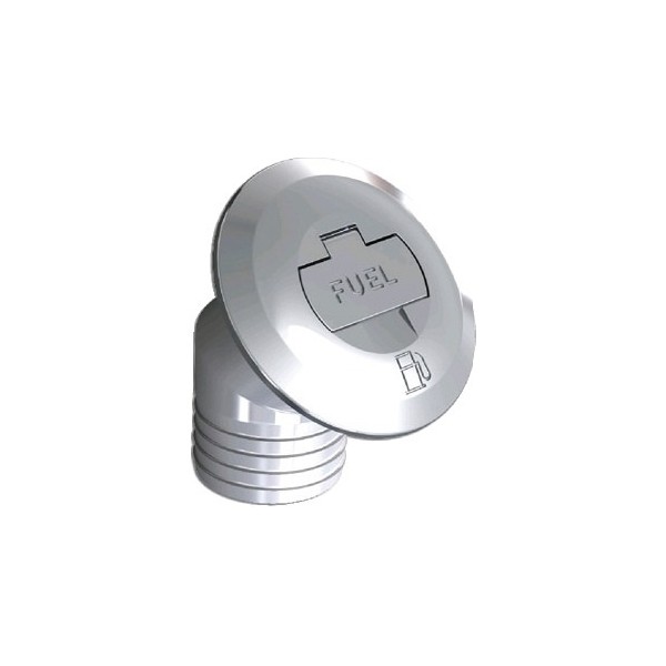 Tappo inclinato in ottone cromato con chiave ø 50 mm mod. FUEL - ATTREZZATURE DI COPERTA - 2066809