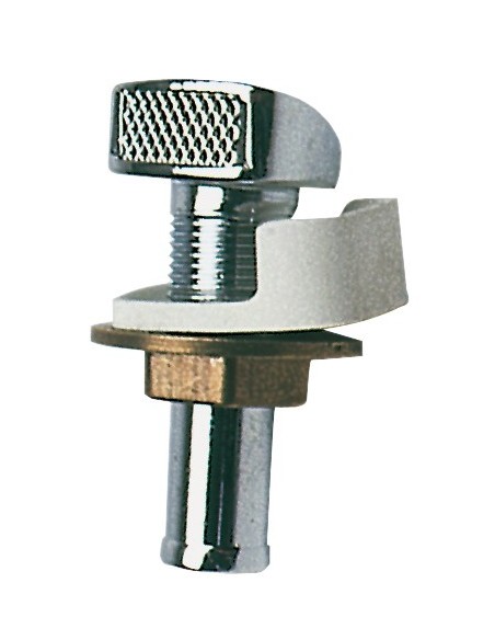 Sfiato carburante in ottone cromato