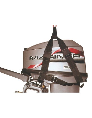 Imbragatura di sollevamento per motori fuoribordo HEAVY DUTY max 15HP - Ancoraggio e Ormeggio - 4739102
