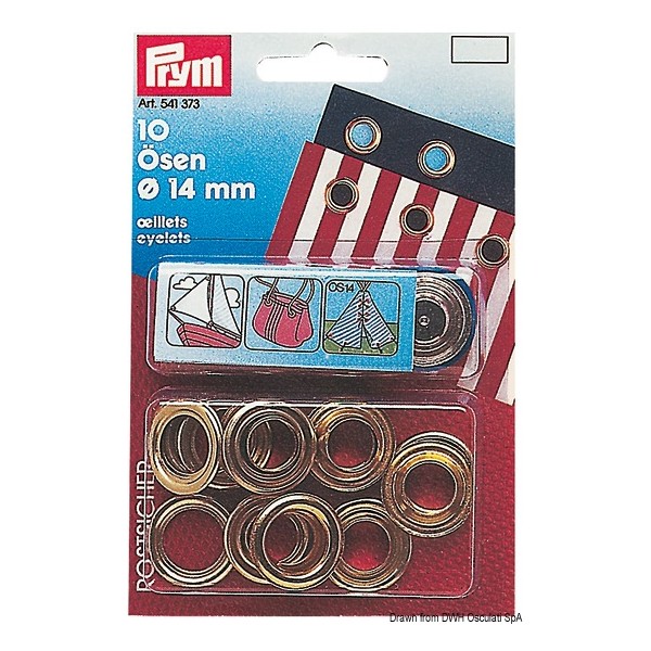 Eyelets and studs hole ø 11 mm. - DECK EQUIPMENTS - 1037211