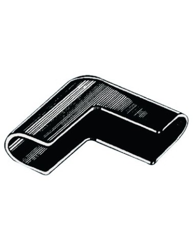 Terminale 90° per profilo parabordo cod. 4448800 - Ancoraggio e Ormeggio - 4434350
