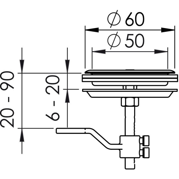 Lift and turn flush latch small - Ironware - 3815201 2