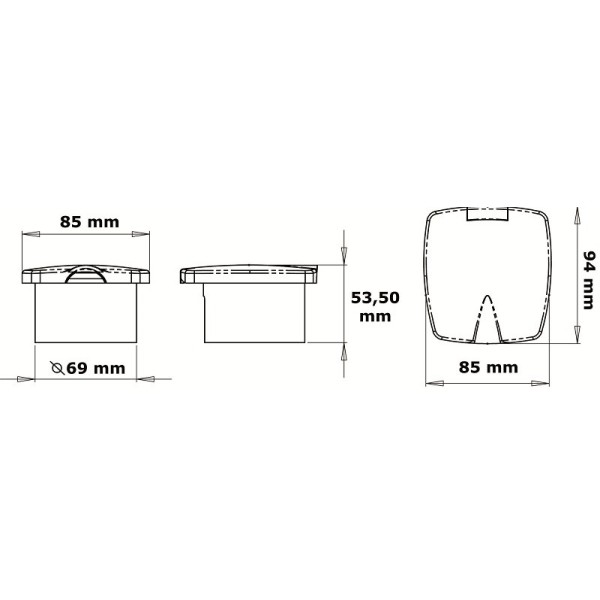 Box doccia NEW EDGE Mizar coperchio Cromato - Docce e box doccia - 1524306 2
