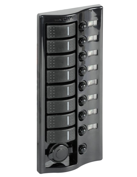 Electric panel with flush switch - Electricity - 1484309