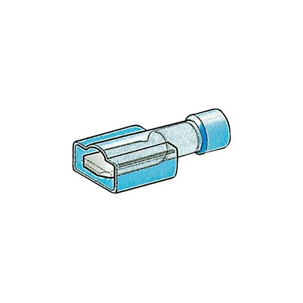 Faston terminals, fully pre-insulated 6.3-mm size - Electricity - 1418555 2