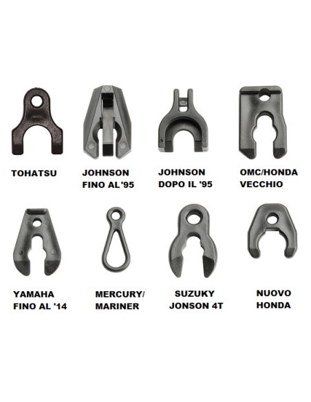 Chiavette di sicurezza per fuoribordo - Elettricità - 1420301