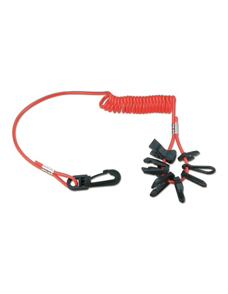 Kit di 10 chiavette di sicurezza per motori fuoribordo - Elettricità - 1420310